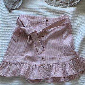 Princess Polly pink mini skirt